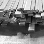 stacks of metric flat bar